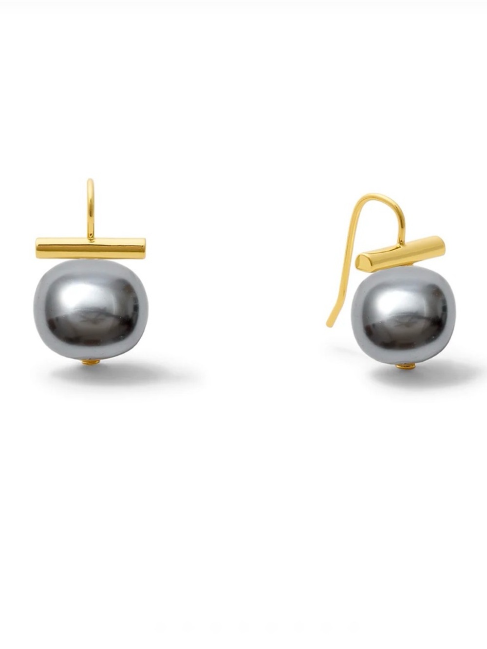 Catherine Canino Pebble Pearl Earrings